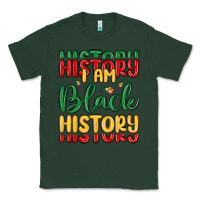 Sports Green i am black history Classic Tee - MaliasSmallBusiness
