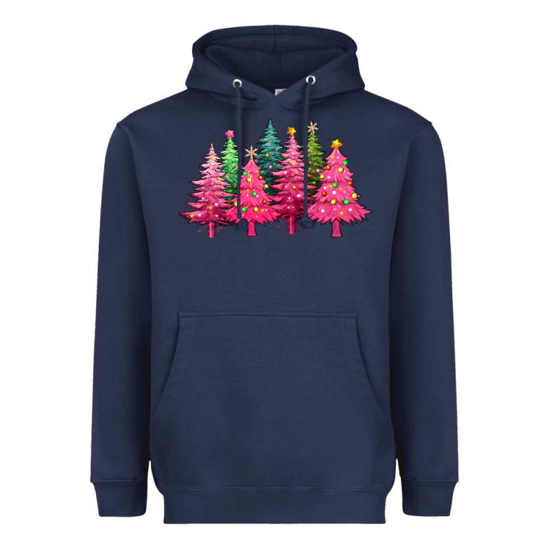 Christmas Tress With Lights Heavyweight Hoodie by texasbilliewilder | Teevron