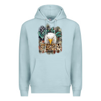 Blue Mist Born to be free 4th of july Premium Hoodie - HowdyJamesFarm