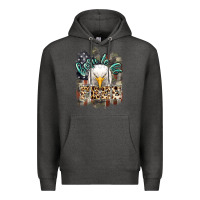 Charcoal Heather Born to be free 4th of july Premium Hoodie - HowdyJamesFarm