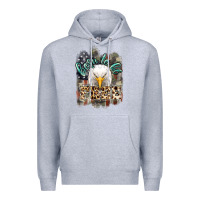 Heather Grey Born to be free 4th of july Premium Hoodie - HowdyJamesFarm