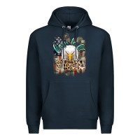 Navy Born to be free 4th of july Premium Hoodie - HowdyJamesFarm