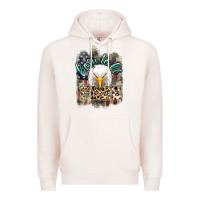 Pale Pink Born to be free 4th of july Premium Hoodie - HowdyJamesFarm