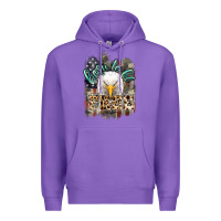Purple Born to be free 4th of july Premium Hoodie - HowdyJamesFarm