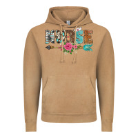 Vintage Camel western nurse arrow floral Vintage Hoodie - BarkalooDesign