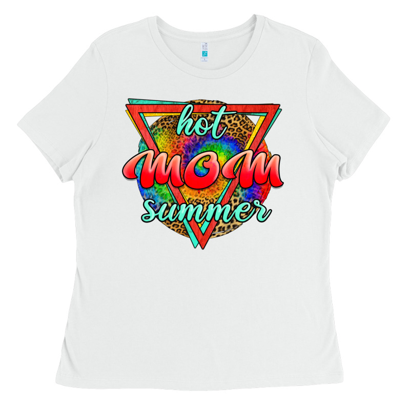 Hot Mom Summer Ladies Tee by JahusDesignShop | Teevron