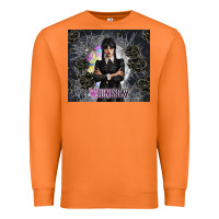 Carrot gothic girl with black rose Premium Sweatshirt - TumblerDesignByShophia
