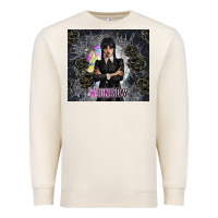 Sandshell gothic girl with black rose Premium Sweatshirt - TumblerDesignByShophia