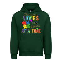 Forest Green Changing lives one session at a time Urban Hoodie - FaDigitalArtStudio