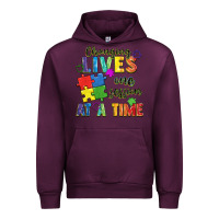 Mauve Wine Changing lives one session at a time Urban Hoodie - FaDigitalArtStudio