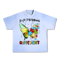Grape Ice it's ok to be different Urban Heavy Tee - MaliasSmallBusiness