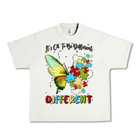 Pistachio it's ok to be different Urban Heavy Tee - MaliasSmallBusiness