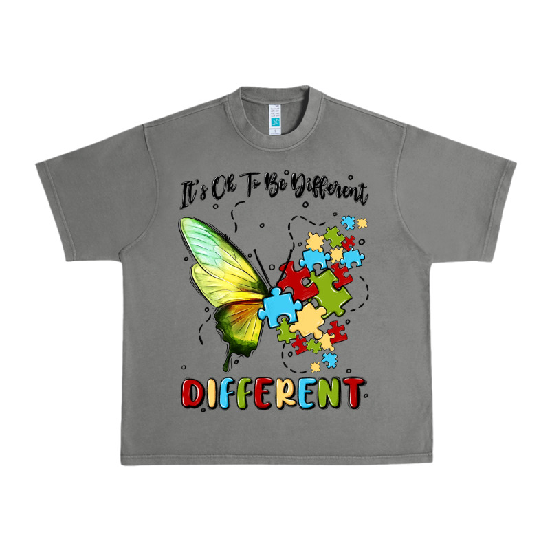 It's Ok To Be Different Urban Heavy Tee by MaliasSmallBusiness | Teevron