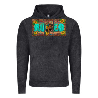 Vintage Black western rodeo horse leopard aztek sunflower license plate template Vintage Hoodie - BarkalooDesign