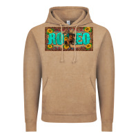 Vintage Coffee western rodeo horse leopard aztek sunflower license plate template Vintage Hoodie - BarkalooDesign