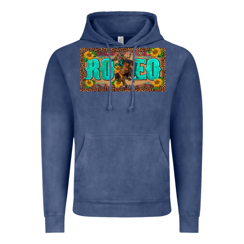 Western Rodeo Horse Leopard Aztek Sunflower License Plate Template Vintage Hoodie by BarkalooDesign | Teevron