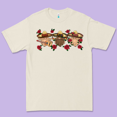 Mexico Gnomes Premium Tee Designed By Hra Design Shop