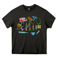 Asphalt emt Heavy Core Tee - CowhideDigitalArt