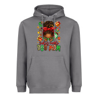Storm santas favorite dog mom afro messy bun Heavyweight Hoodie - texasbilliewilder