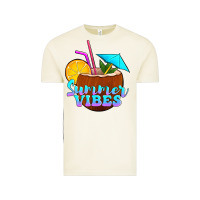 Vintage Arctic summer vibes coconut drink Vintage Tee - Jasminsmagicworld