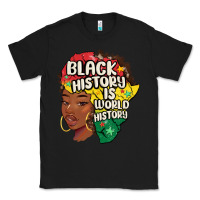 Black black history is world history Classic Tee - MaliasSmallBusiness