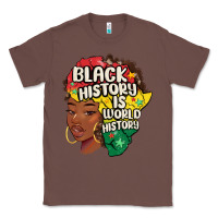 Chestnut black history is world history Classic Tee - MaliasSmallBusiness