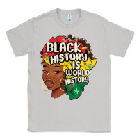 Moon Dust black history is world history Classic Tee - MaliasSmallBusiness
