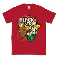 Red black history is world history Classic Tee - MaliasSmallBusiness