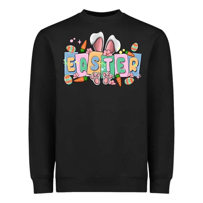 Easter  Rabbit Heavyweight Sweatshirt by MaliasSmallBusiness | Teevron
