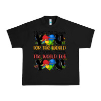 Black ı would not change you autism Urban Heavy Tee - MaliasSmallBusiness