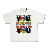 Pistachio ı would not change you autism Urban Heavy Tee - MaliasSmallBusiness