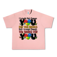 Salmon ı would not change you autism Urban Heavy Tee - MaliasSmallBusiness