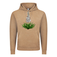 Vintage Coffee Yucca Flower IIIustrations Vintage Hoodie - LillyAllenDesigns
