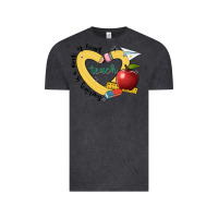 Vintage Black teaching is a work of heart Vintage Tee - JahusDesignShop
