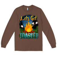 Chestnut lets get toasted Long Sleeve Tee - NancyCooperArtShop