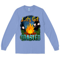 Colony Blue lets get toasted Long Sleeve Tee - NancyCooperArtShop