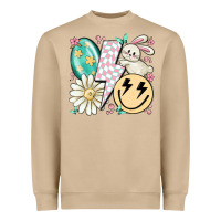 Mushroom retro easter Heavyweight Sweatshirt - MaliasSmallBusiness