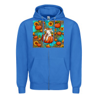 True Royal fall pumpkin lamb Zipper Hoodie - Jasminsmagicworld