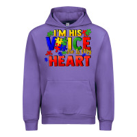 Tulip I'm his voice he is my heart Urban Hoodie - FaDigitalArtStudio