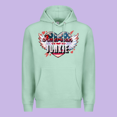 American Junkie 4th Of July Premium Hoodie Designed By Howdyjamesfarm