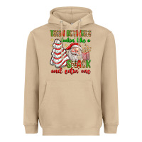 Mushroom torn between lookin' like a snack and eatin' one Heavyweight Hoodie - texasbilliewilder