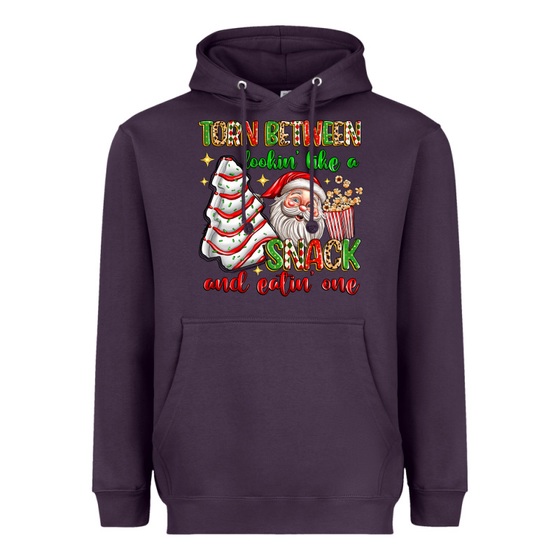 Torn Between Lookin' Like A Snack And Eatin' One Heavyweight Hoodie by texasbilliewilder | Teevron