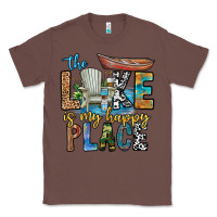 Chestnut the lakes my happy place Classic Tee - CowhideDigitalArt