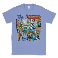 Colony Blue the lakes my happy place Classic Tee - CowhideDigitalArt