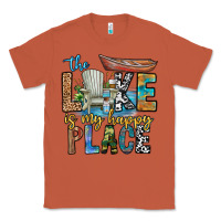 Copper the lakes my happy place Classic Tee - CowhideDigitalArt
