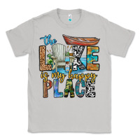 Moon Dust the lakes my happy place Classic Tee - CowhideDigitalArt