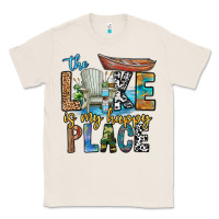 Natural the lakes my happy place Classic Tee - CowhideDigitalArt