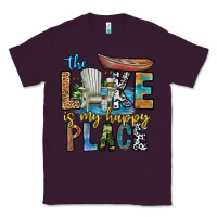 Plum the lakes my happy place Classic Tee - CowhideDigitalArt