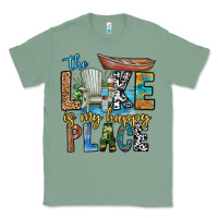 Sage the lakes my happy place Classic Tee - CowhideDigitalArt