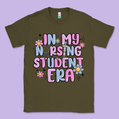 In My Nursing Student Era Classic Tee Designed By Maliassmallbusiness